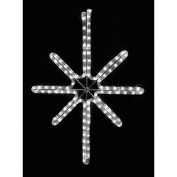 Esthajnal csillag 31x45cm fehér LED