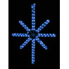 Esthajnal csillag 31x45cm kék LED
