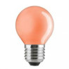 LED fényforrás E27 6 LED piros