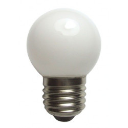 LED fényforrás E27 6 LED piros