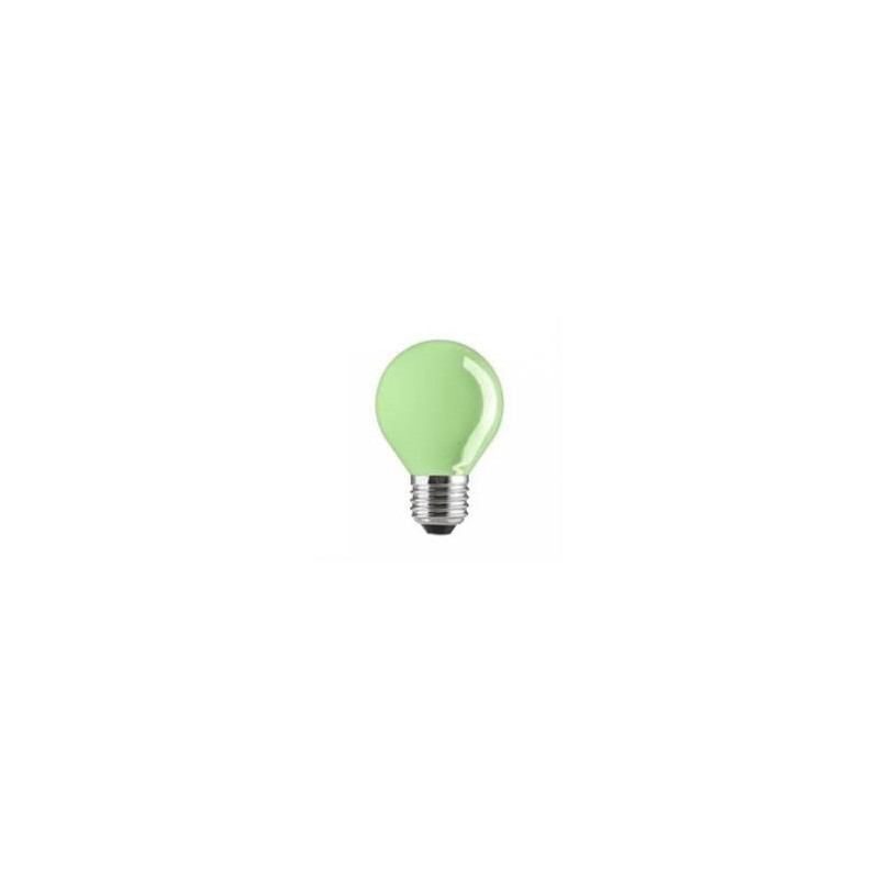 LED fényforrás E27 6 LED zöld