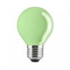 LED fényforrás E27 6 LED zöld
