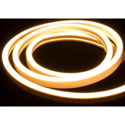 Meleg fehér kétoldalas LED Neon Flex méterben