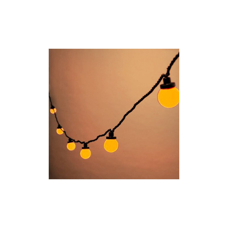 LED Party fény szett 10m 15 sárga