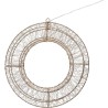 Világító Karácsonyi Koszorú - 50cm, 720 LED Meleg Fehér, Dimmelhető