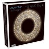 Világító Karácsonyi Koszorú - 50cm, 720 LED Meleg Fehér, Dimmelhető