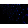 Beltéri LED fényjégcsap 3m x 1m fehér kábel, 228 kék LED