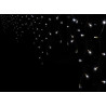 Beltéri LED fényjégcsap 3m x 1m fehér kábel, 228 fehér LED