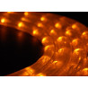 Amber LED fénykábel méterben