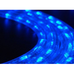 Kék LED fénykábel méterben