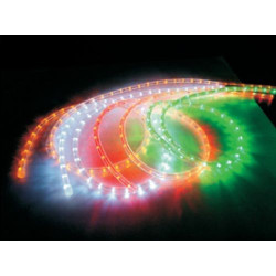 Kék LED fénykábel méterben