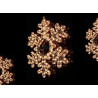 Meleg fehér LED fénykábel méterben