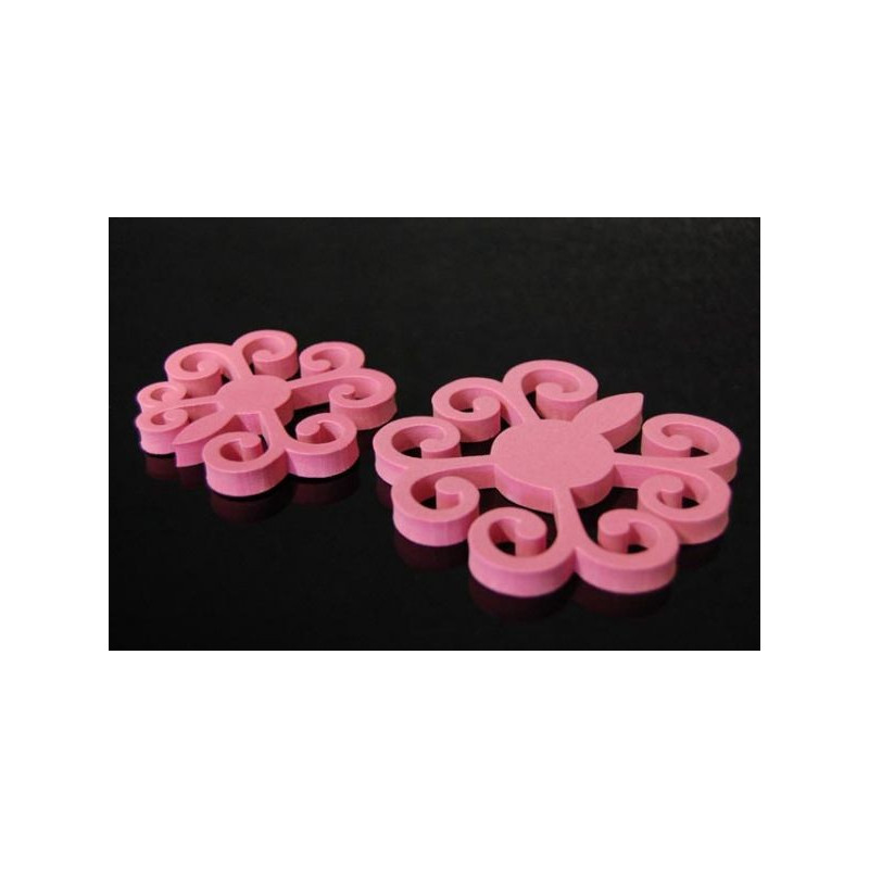 Alapdekor pakk 15 darabos natúr pink