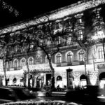 Il Bacio di Stile - Budapest - Az épület külső homlokzatának fénydekorációja La Belle