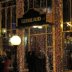 Gerbeaud Kávéház Karácsonyi bejárata