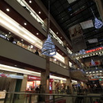 MOM Bevásárlóközpont Karácsonyi Fénydekoráció 2014